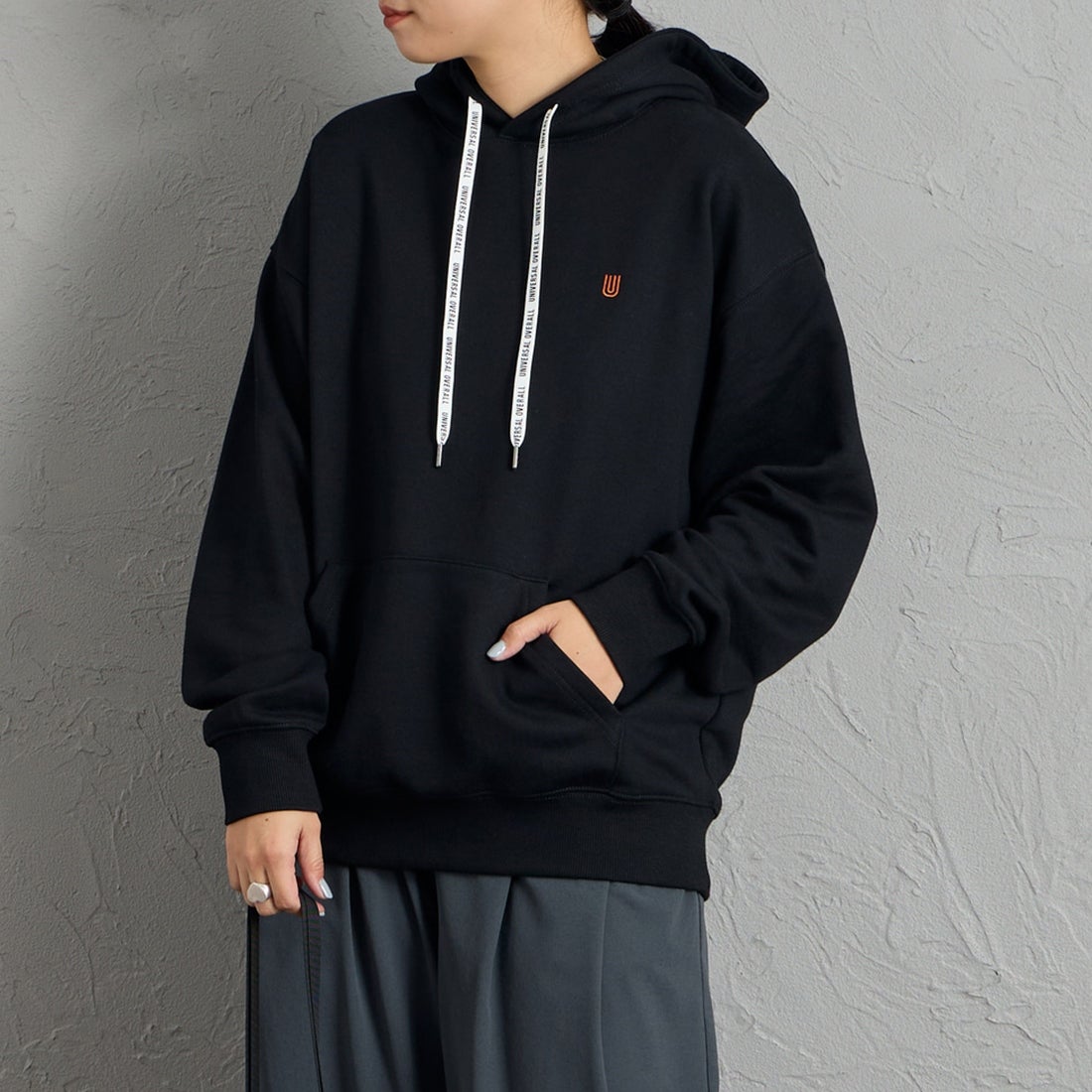 BLACK&&モデル身長：156cm 着用サイズ：S&&