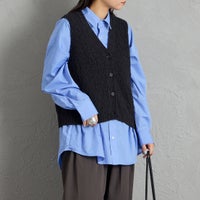 99 BLACK&&モデル身長：156cm 着用サイズ：F&&