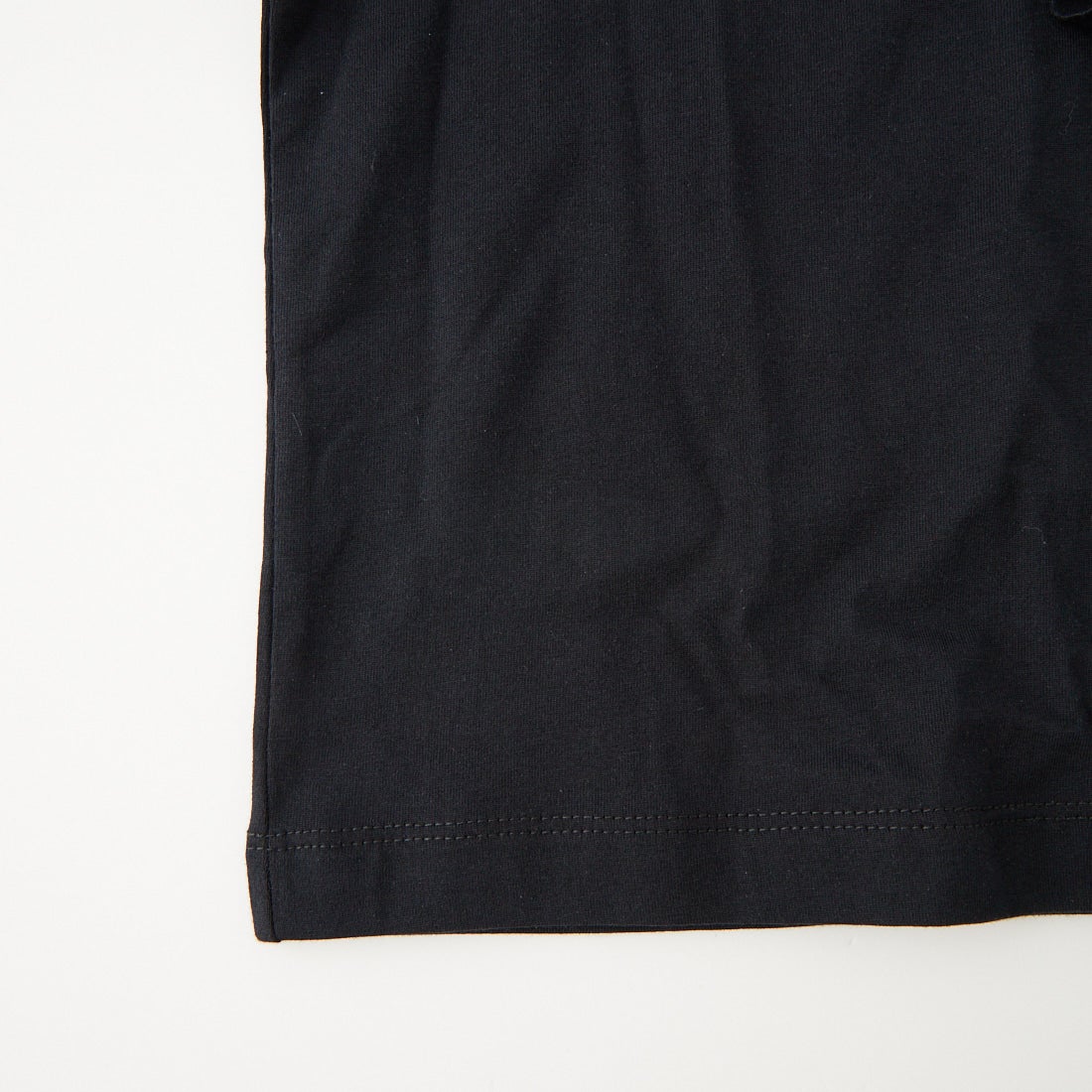mizuiro ind [ミズイロインド] フリル プルオーバーTシャツ [3-210074] 99 BLACK