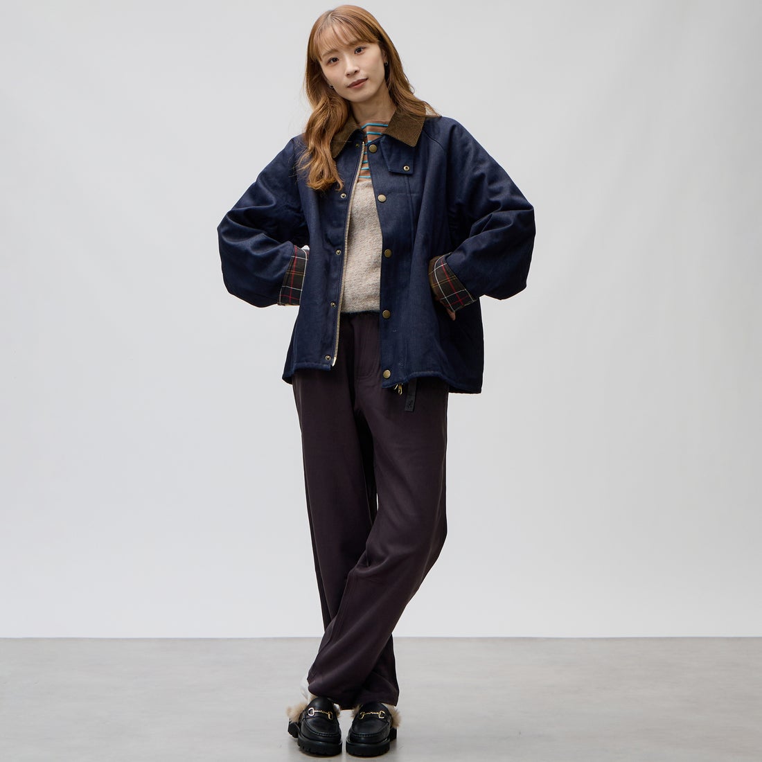 GRAMiCCi [グラミチ] 別注 ウールライク エブリデイパンツ [GMP6-F1011-JF] CHARCOAL
