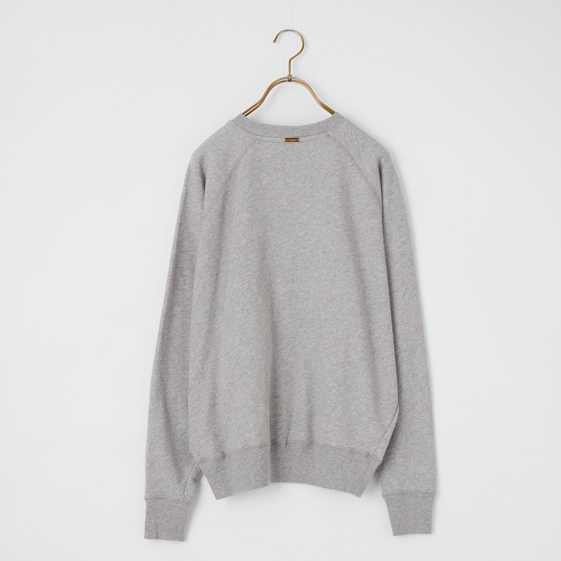 MICA&DEAL [マイカアンドディール] MDL フロッキーロゴプリントスウェット [0126309089] GRAY