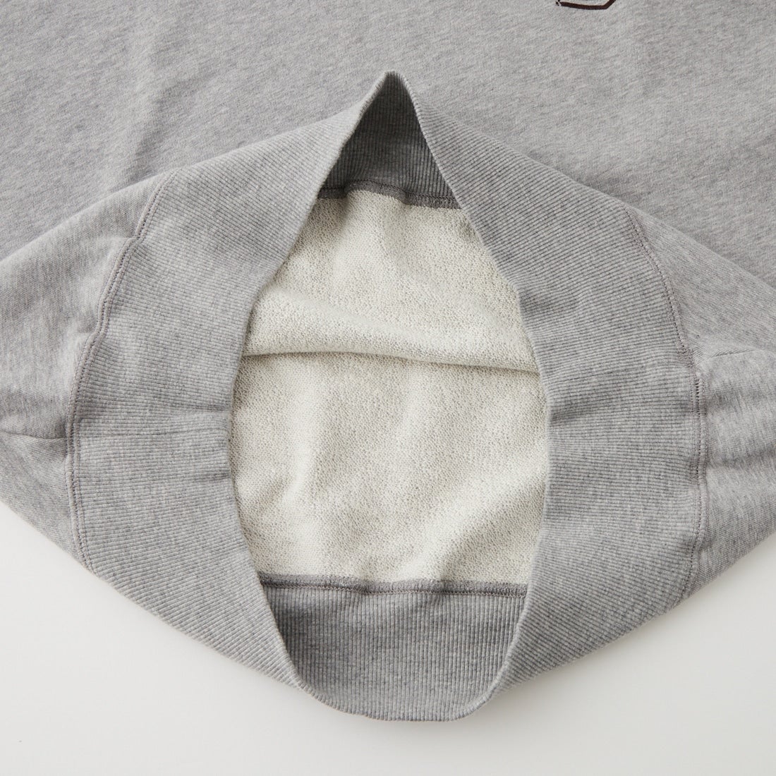 MICA&DEAL [マイカアンドディール] MDL フロッキーロゴプリントスウェット [0126309089] GRAY