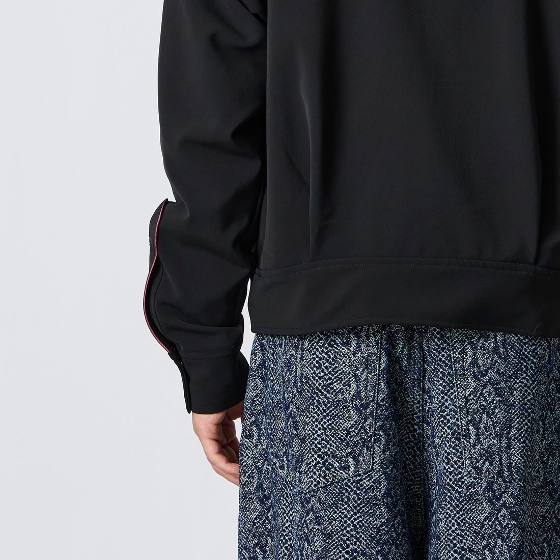 Needles [ニードルズ] パイピングカウボーイジャケット [TY258] C BLACK &&モデル身長：175cm 着用サイズ：M&&