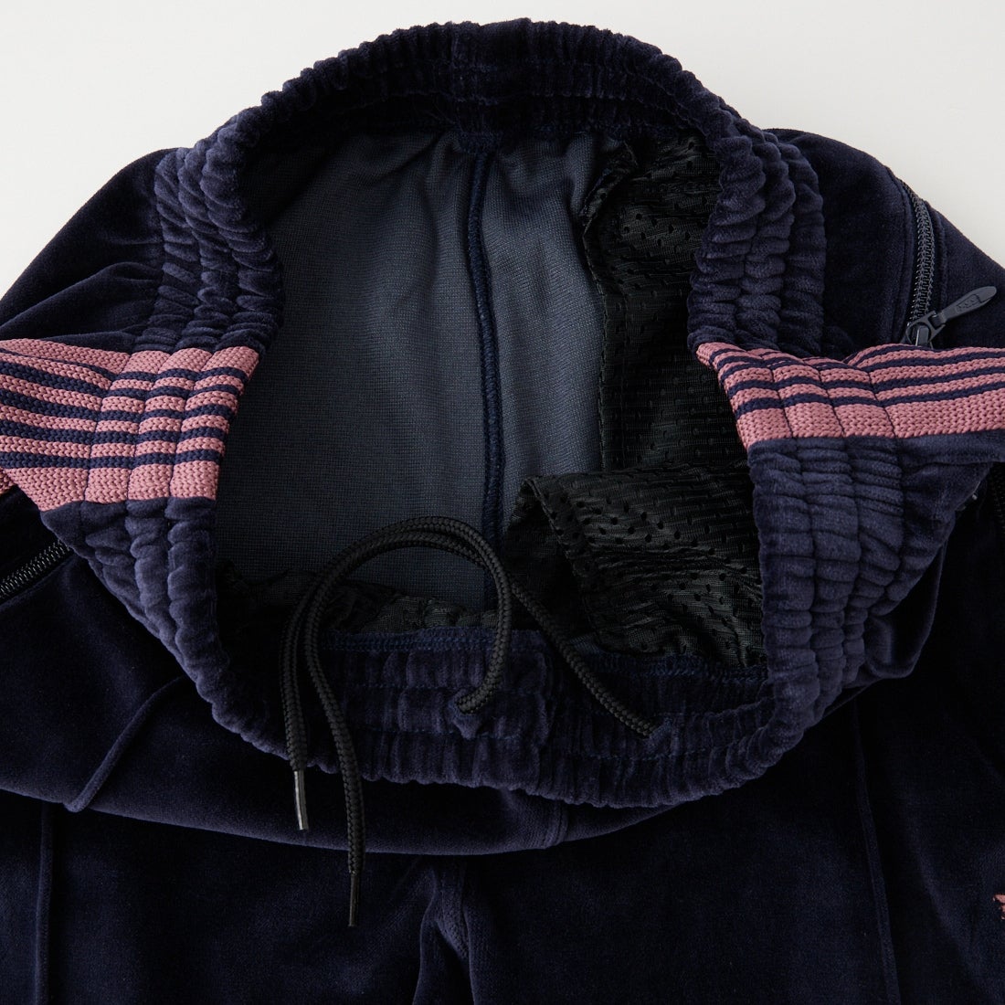 Needles [ニードルズ] ベロアナロートラックパンツ [TY360] B NAVY