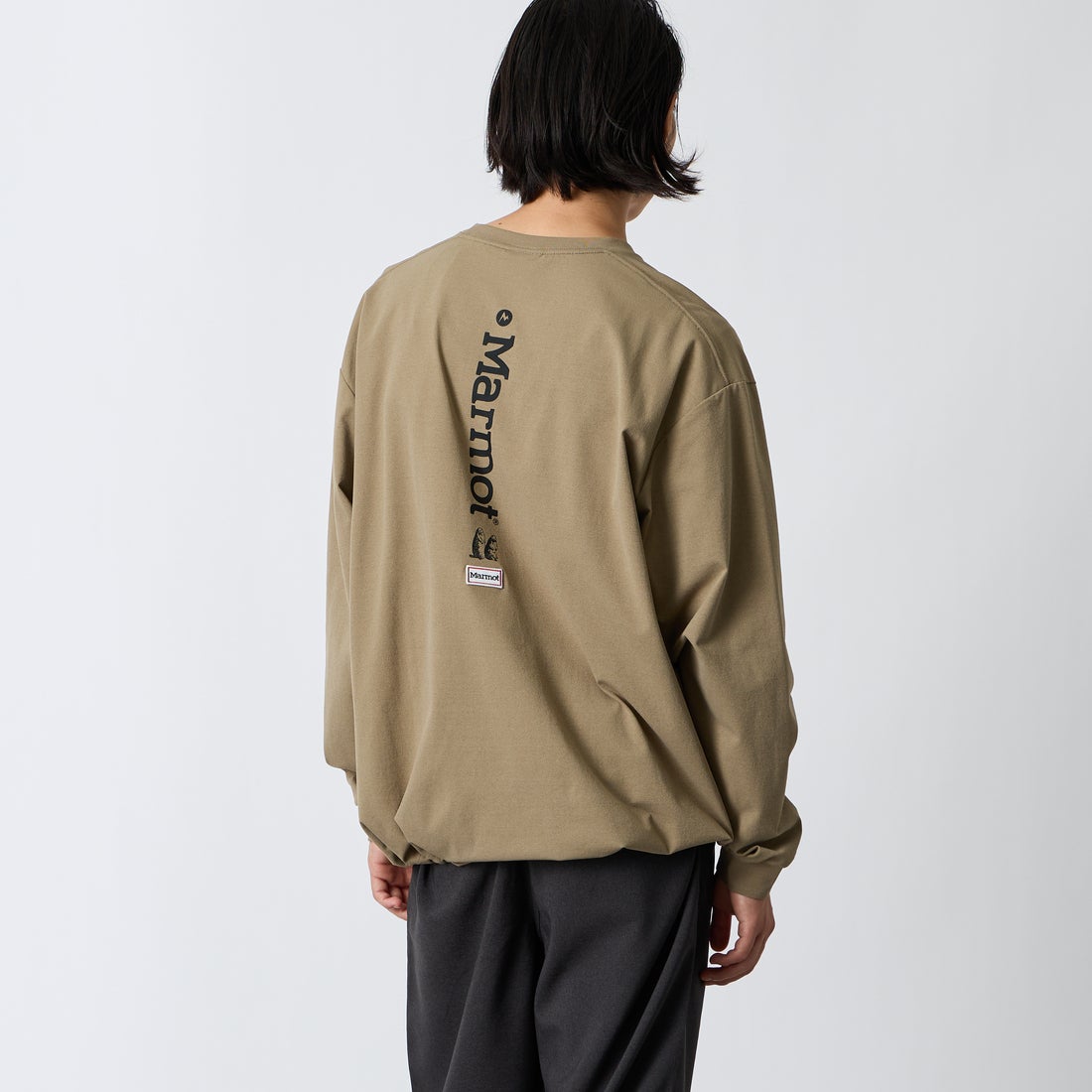 D.BEIGE&&モデル身長：175cm 着用サイズ：L&&