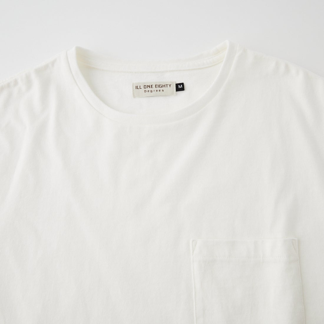 ILL ONE EIGHTY [イル ワンエイティ] ロングスリーブポケットTシャツ [ILL262-15] WHITE