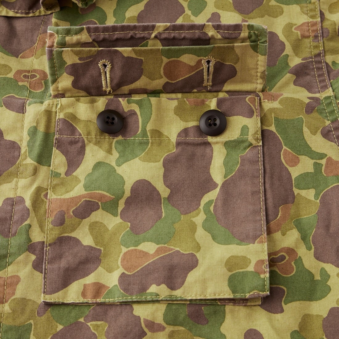 crinkle crinkle crinkle [クリンクル クリンクル クリンクル] フリルカラーカモジャケット [CC-5004] KHAKI