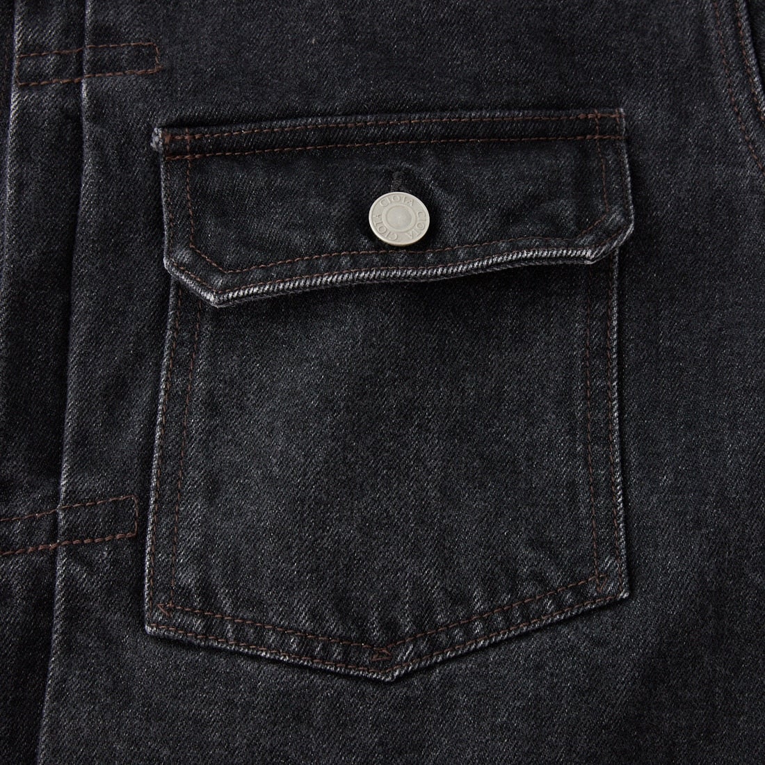 CIOTA [シオタ] シングルポケットデニムジャケット [JKLM-301-MBK] MED BLACK