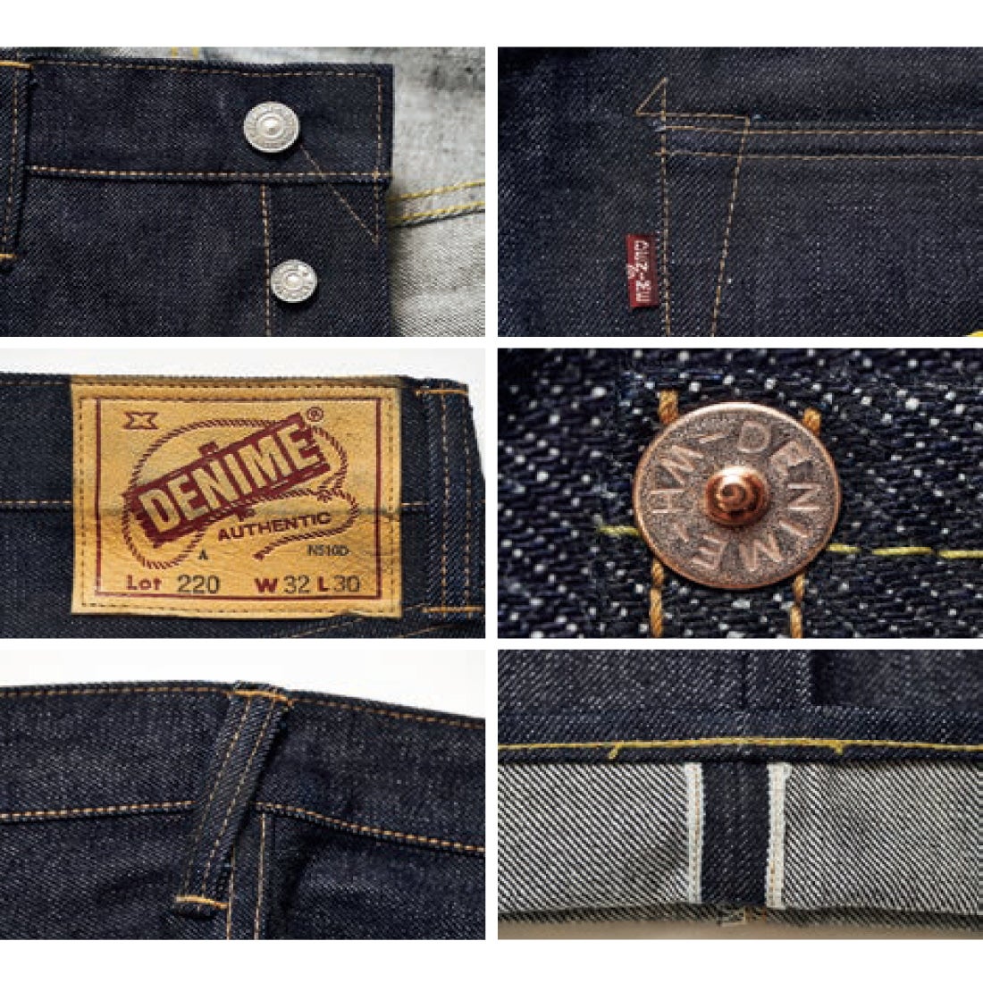 DENIME [ドゥニーム] オフセットXXモデル 真空パック [220-A] OR