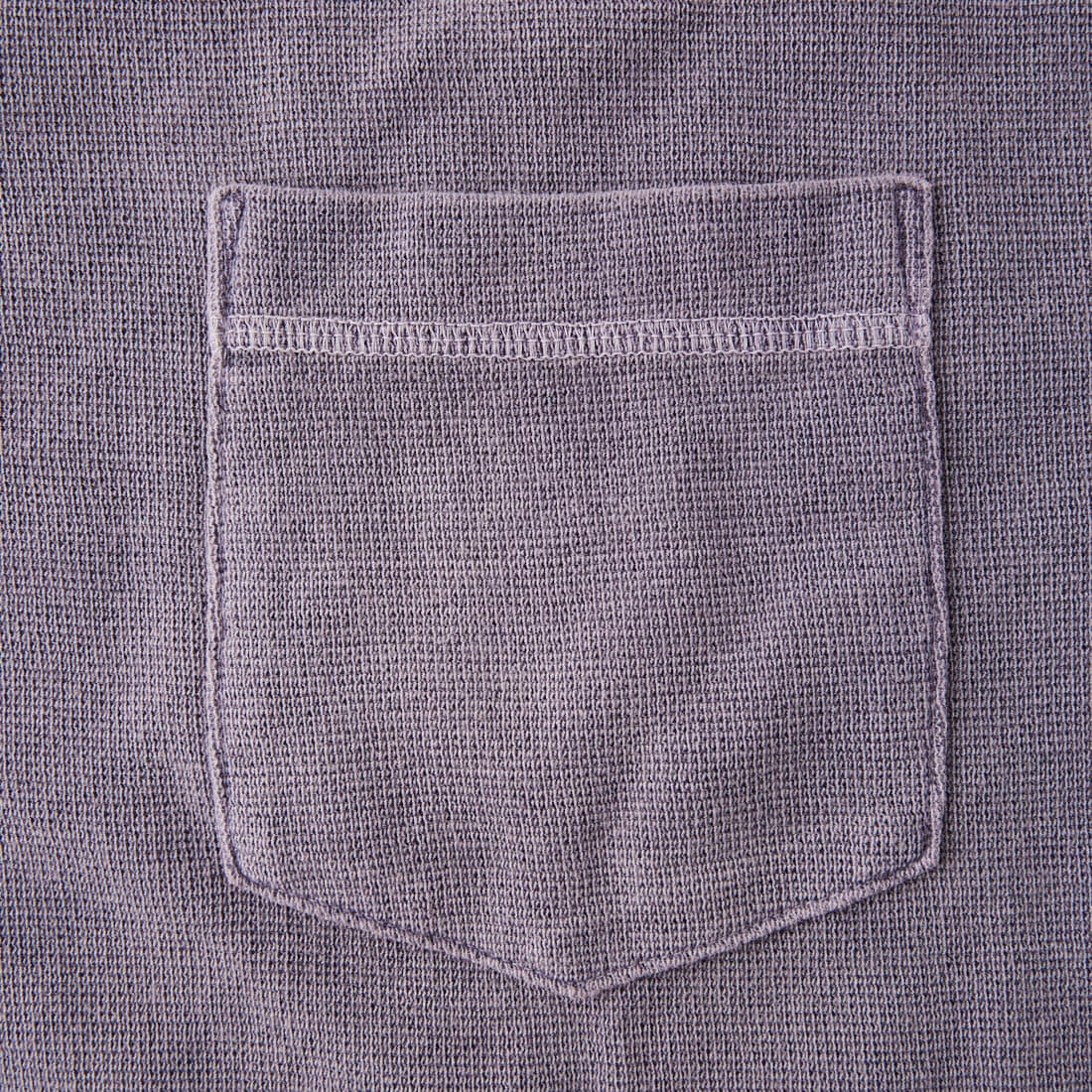ANACHRONORM [アナクロノーム] ピグメントサーマル ヘンリーネックロングスリーブTシャツ [AN458] DUSTY PURP