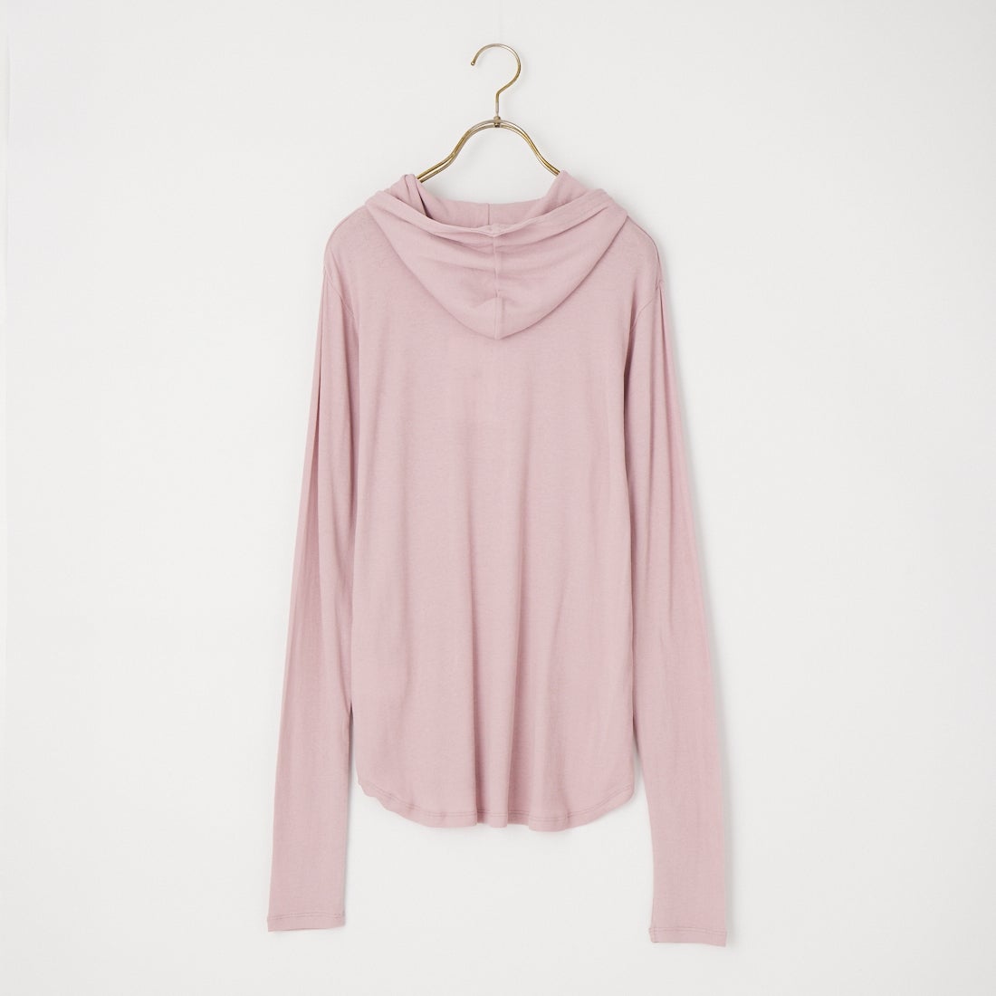 YENN [イエン] ヘンリーネックフーディトップス [Y263-82085] PINK