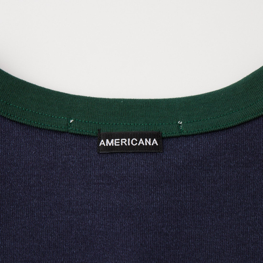 Americana [アメリカーナ] フットボールリンガーTシャツ [BRF-M-850A-1] ﾈｲﾋﾞｰ