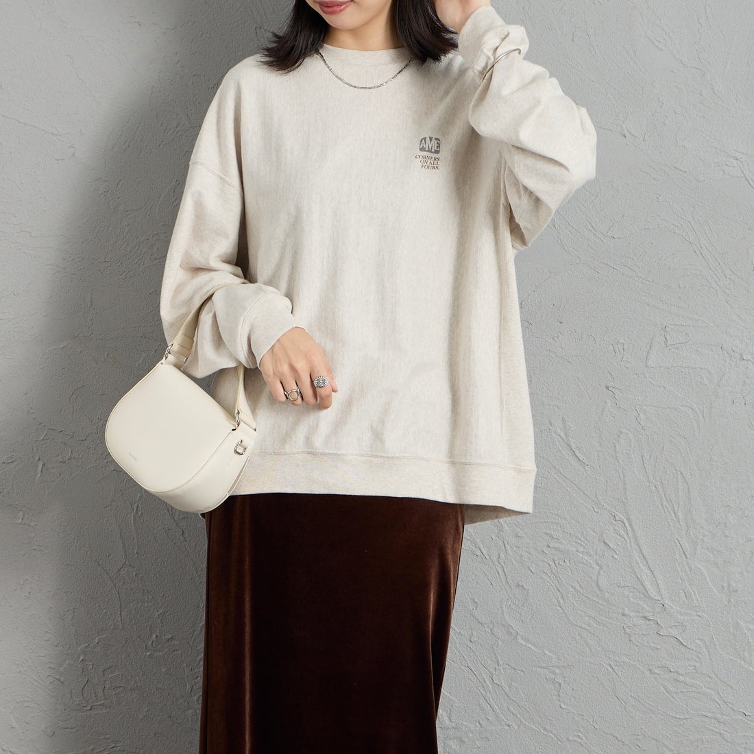 Americana [アメリカーナ] AMRCN バックプリントロングTシャツ [BRF-844A-2] ｵｰﾄﾐｰﾙ