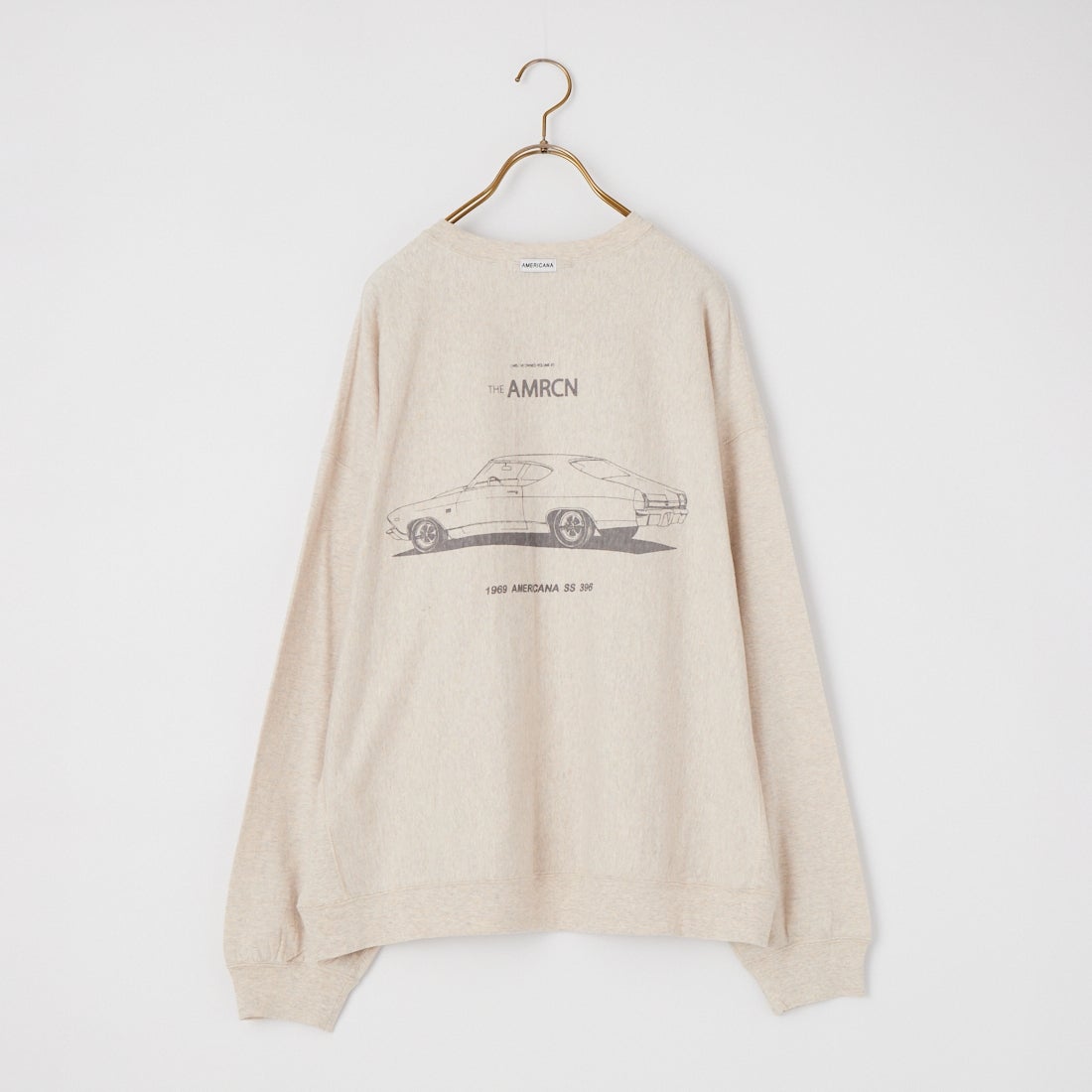 Americana [アメリカーナ] AMRCN バックプリントロングTシャツ [BRF-844A-2] ｵｰﾄﾐｰﾙ