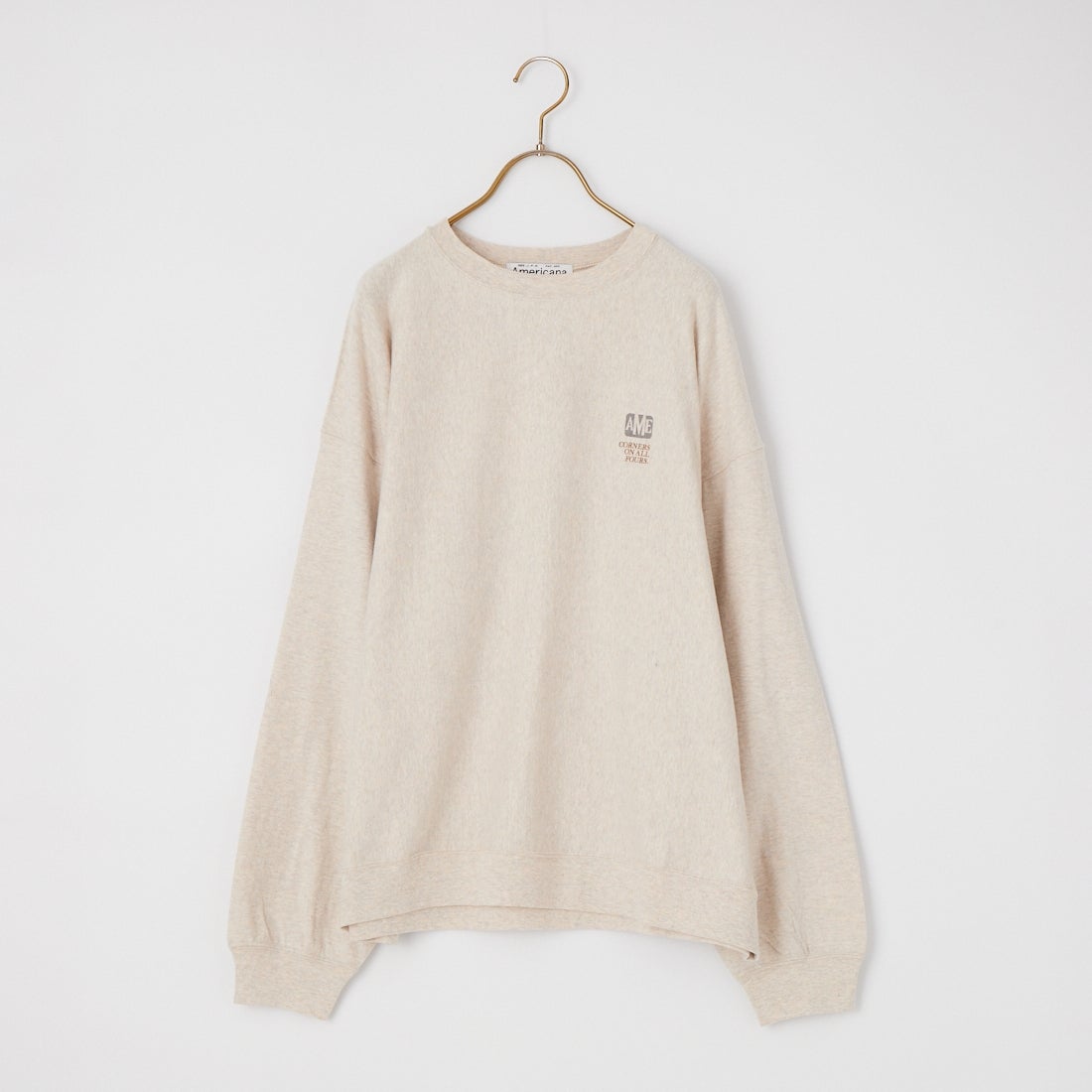 Americana [アメリカーナ] AMRCN バックプリントロングTシャツ [BRF-844A-2] ｵｰﾄﾐｰﾙ