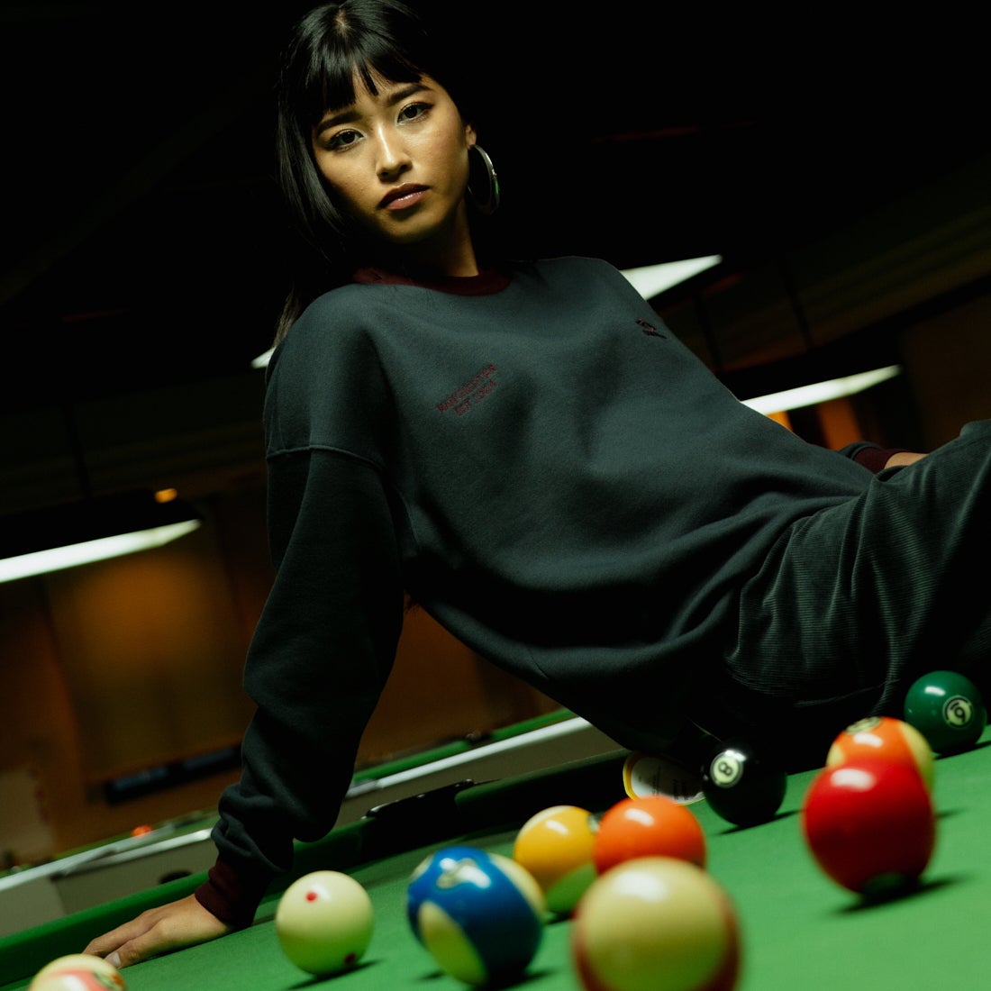 CHR/BURGUN&&モデル身長：162cm 着用サイズ：S&&