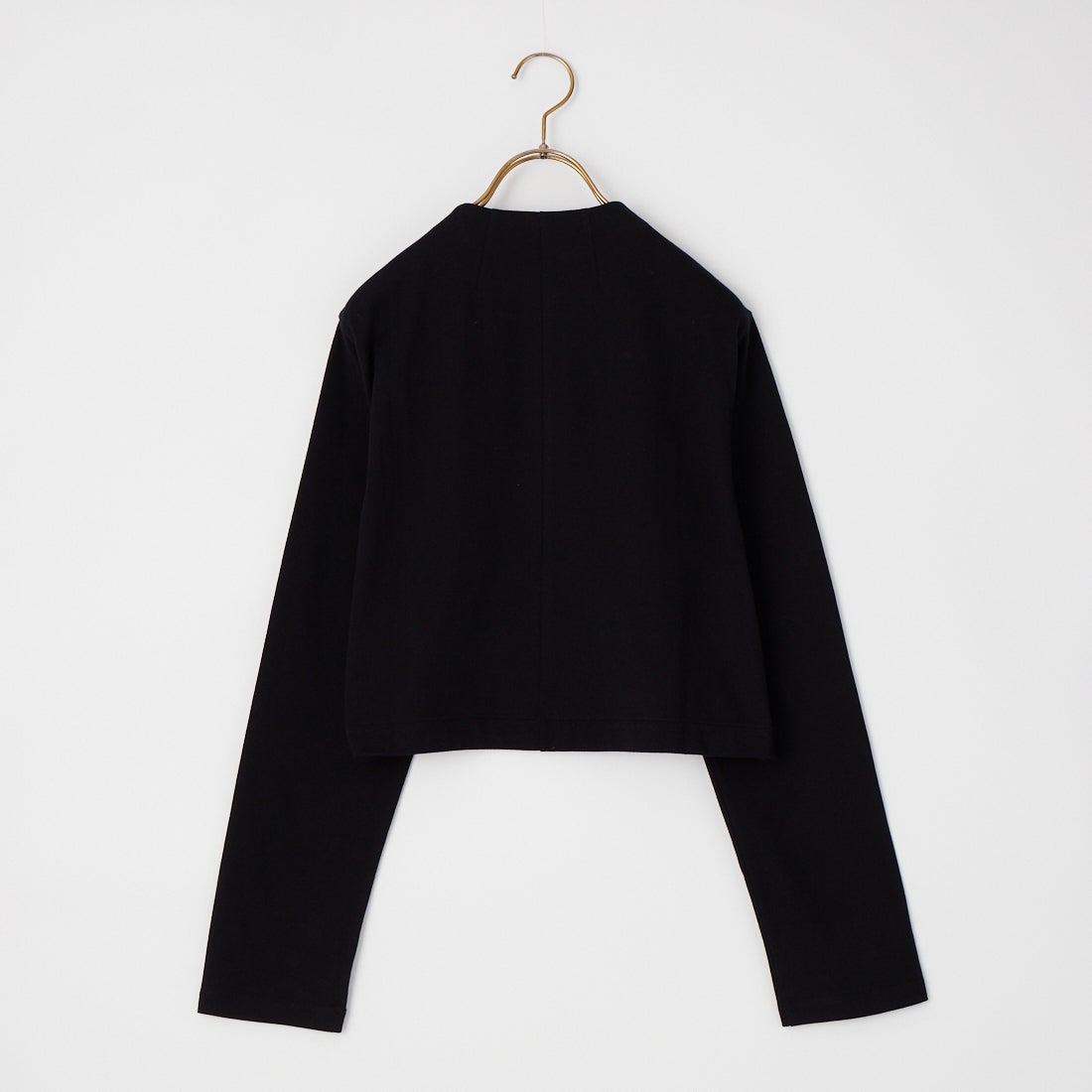 RIM.ARK [リムアーク] ネックダーツ カットロングTシャツ [460JAL80-0931] BLK