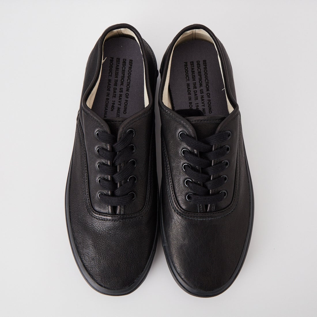 REPRODUCTION OF FOUND [リプロダクション オブ ファウンド] US NAVY ミリタリートレーナー [5851WSL] BLACK
