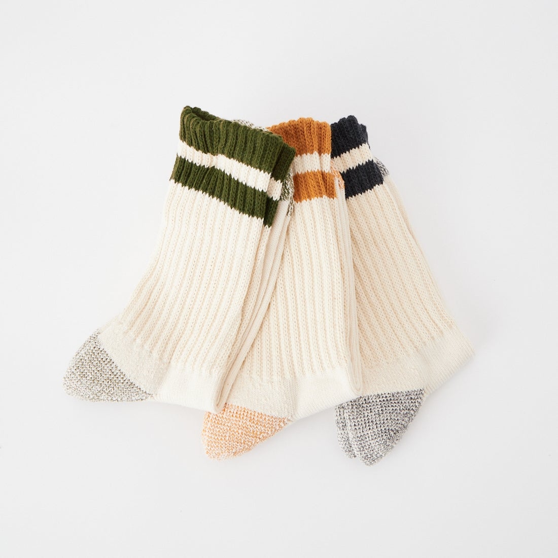 Health knit [ヘルスニット] シンカーライン 3Pソックス [191-3756] ASST