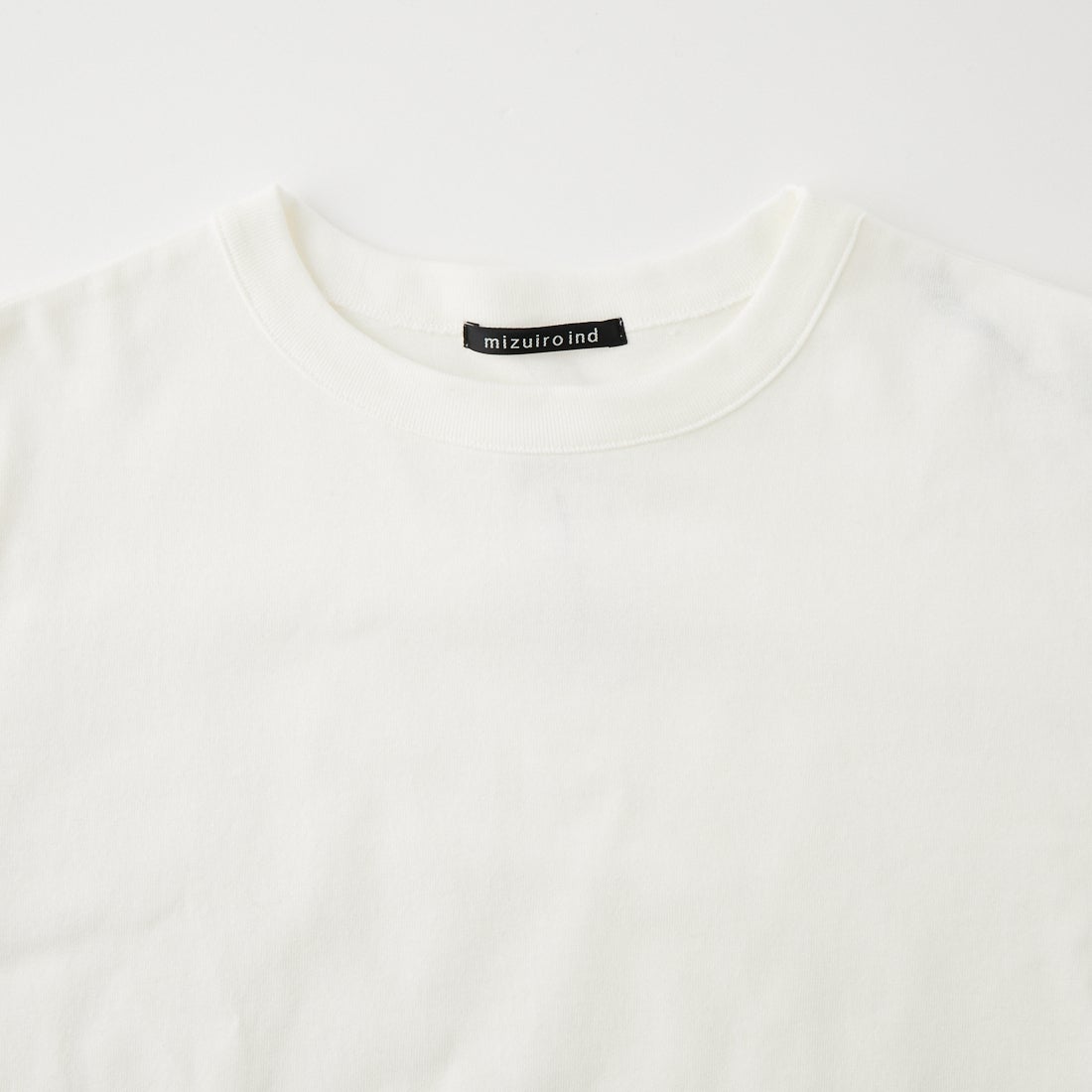 mizuiro ind [ミズイロインド] パフスリーブロングTシャツ [3-210078] 11 OFF WHI