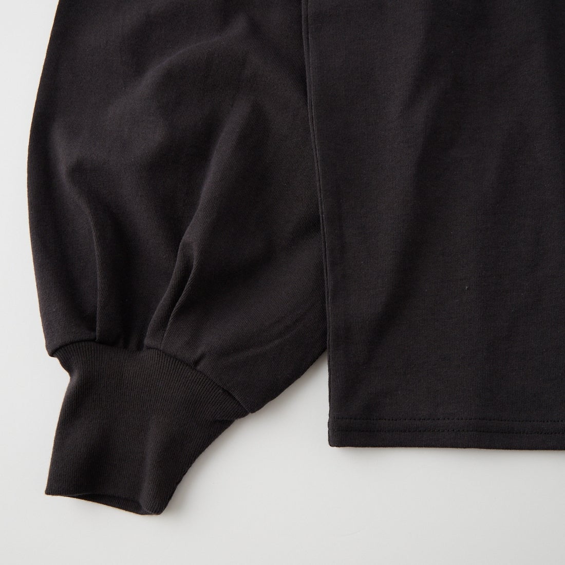 mizuiro ind [ミズイロインド] パフスリーブロングTシャツ [3-210078] 93 D.GRAY