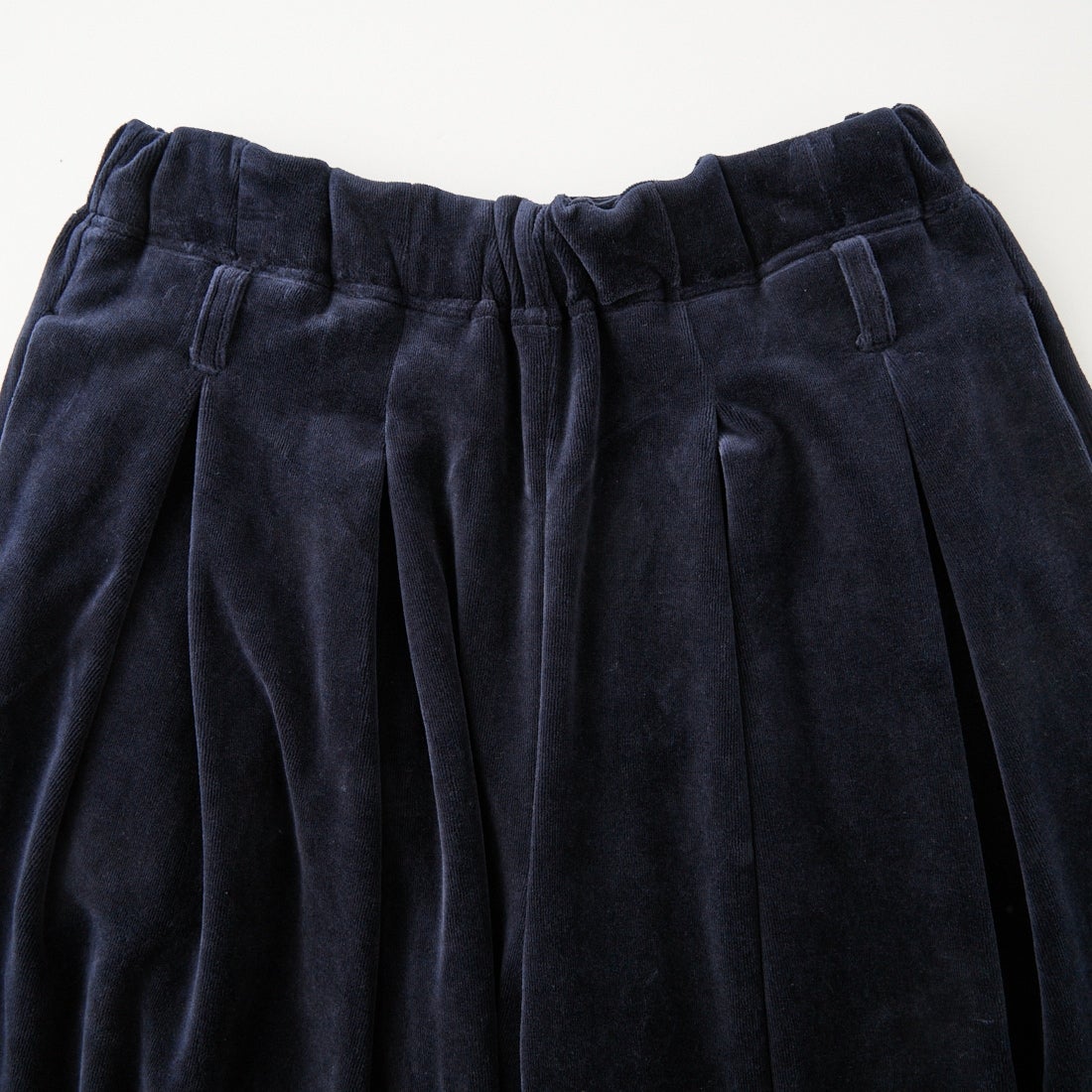 null. [ヌル] ベロアタックパンツ [153WFP264011] BLK
