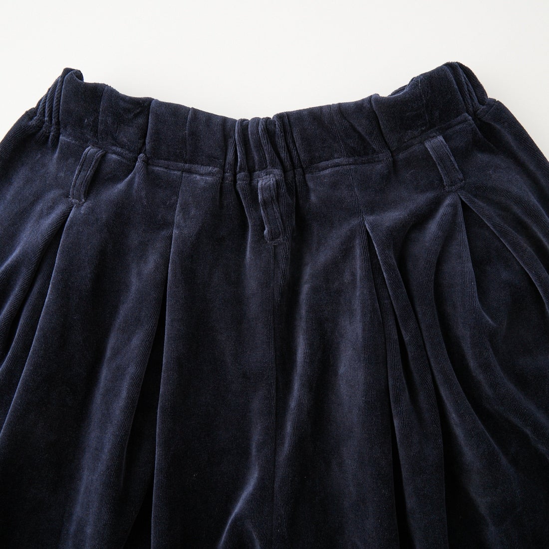 null. [ヌル] ベロアタックパンツ [153WFP264011] BLK