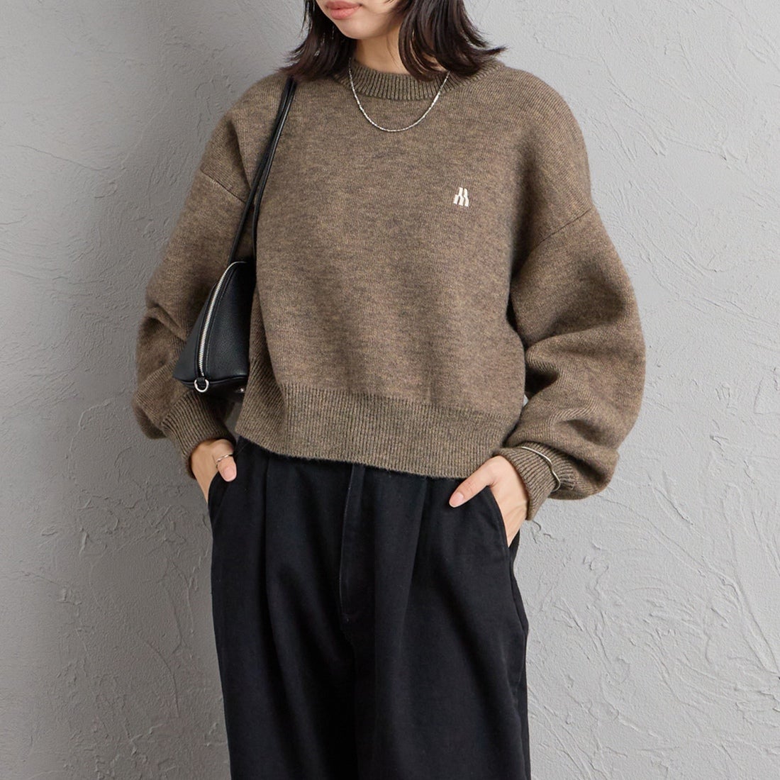 26 MOCHA&&モデル身長：162cm 着用サイズ：F&&