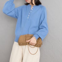 10 L.BLUE&&モデル身長：162cm 着用サイズ：F&&