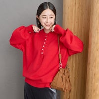 46 RED&&モデル身長：150cm 着用サイズ：F&&