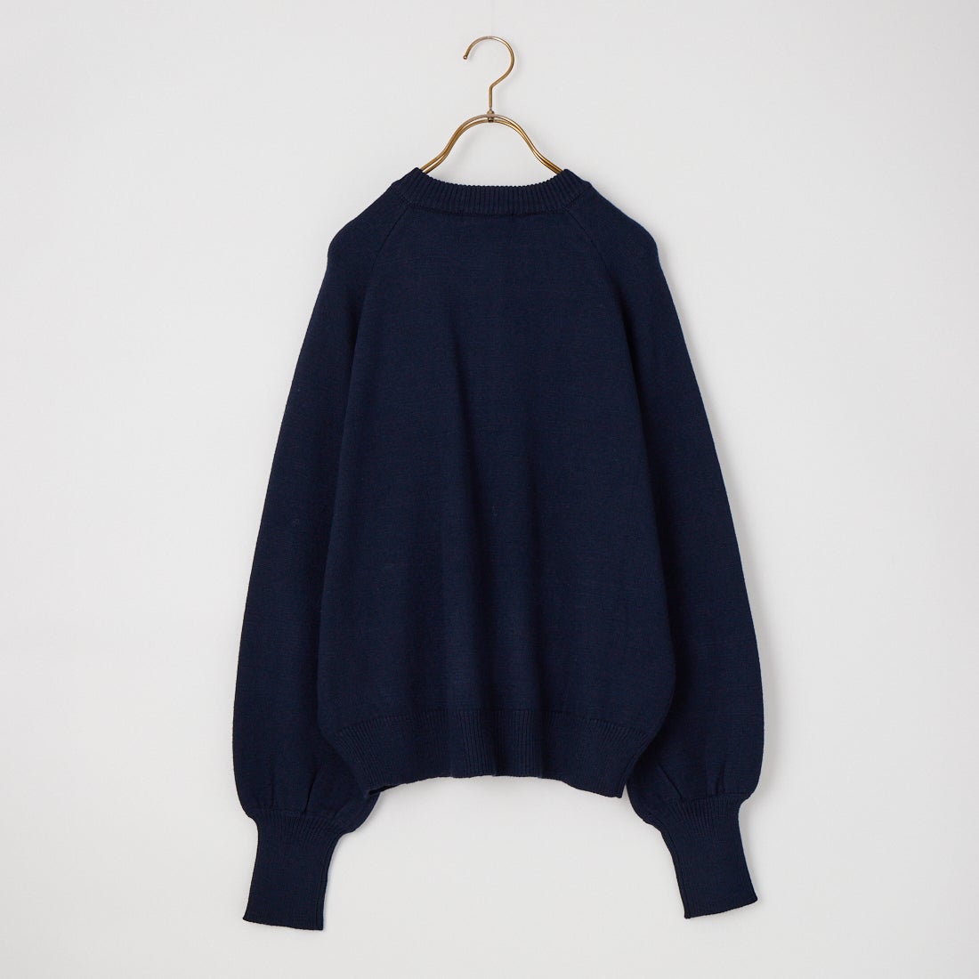 nenom [ネノム] ヘンリーネック スウェットライクニット [NE26331011] 16 NAVY
