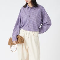 L.BLUE&&モデル身長：162cm 着用サイズ：F&&