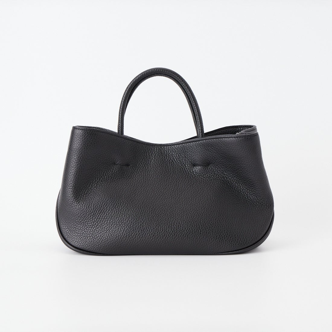 VIOLAd'ORO [ヴィオラドーロ] TRERO レザーハンドバッグ [V-1647] BLACK