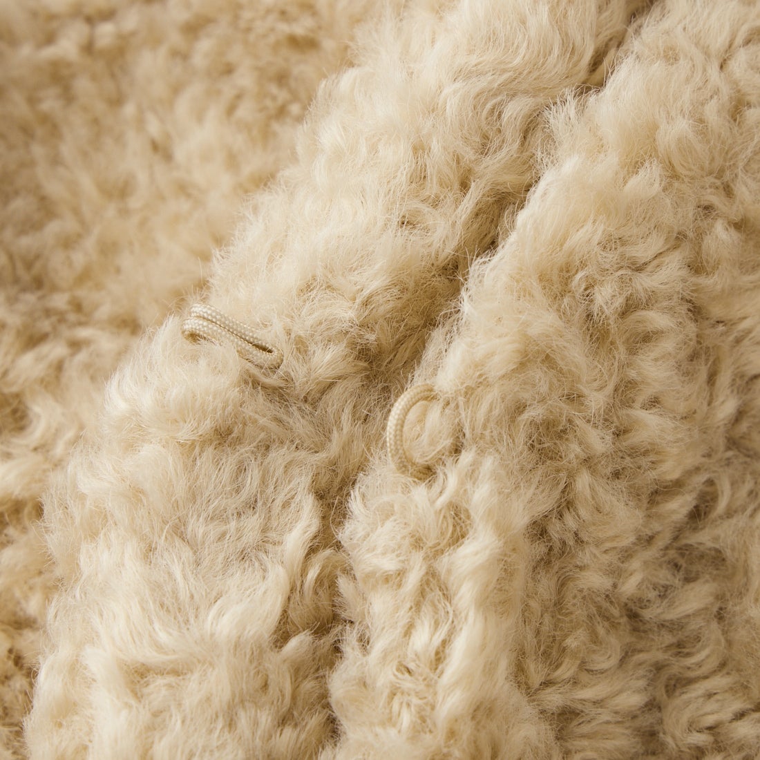 Kelen [ケレン] エコファーVネックベスト PAULINE [LKL24FBL2164] OFFBEIGE