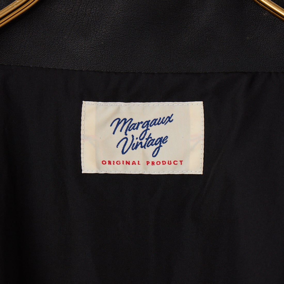 Margaux vintage [マルゴーヴィンテージ] レザーライダースジャケット [MG-JK-26081-A] BLACK