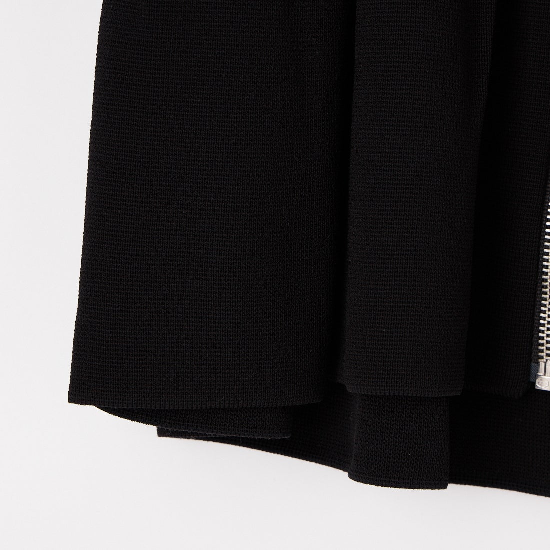 FRED PERRY [フレッドペリー] ジップスルーペプラムカーディガン [K3112] 102 BLACK