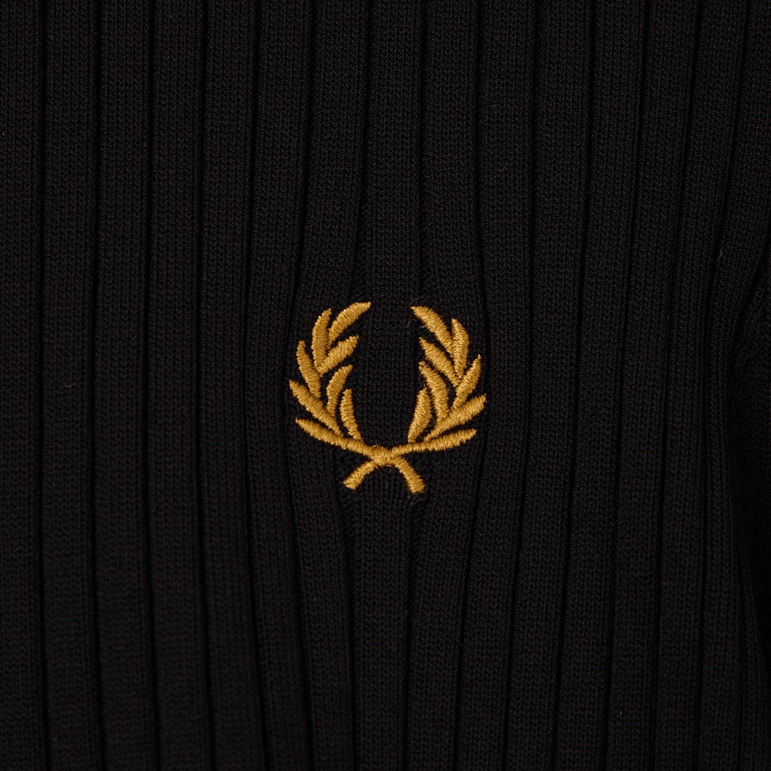 FRED PERRY [フレッドペリー] ジップスルーペプラムカーディガン [K3112] 102 BLACK