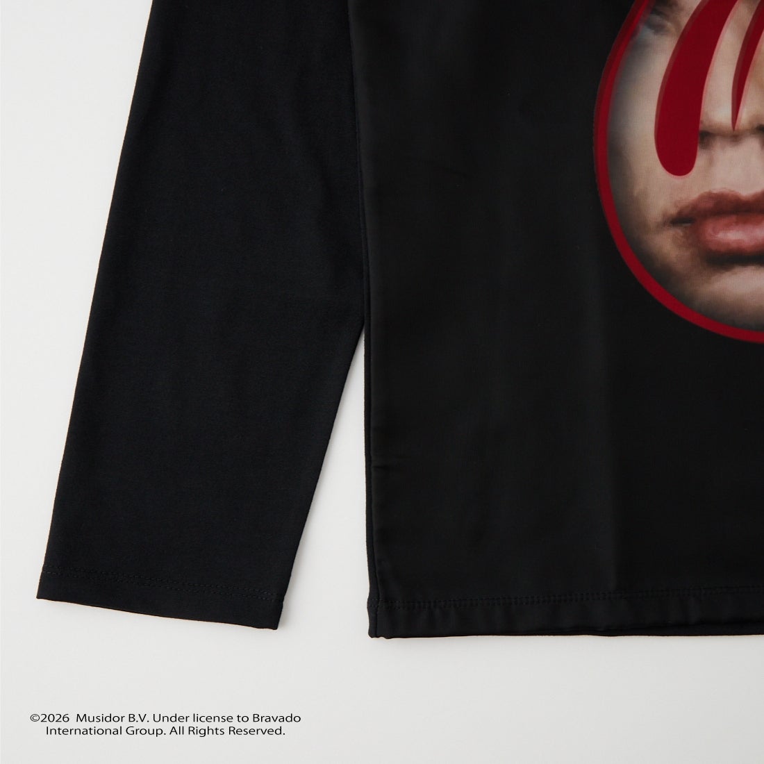 TRIPPY MIKIO ART [トリッピーミキオアート] RS LIPS ロングスリーブTシャツ [TR-158] BLACK