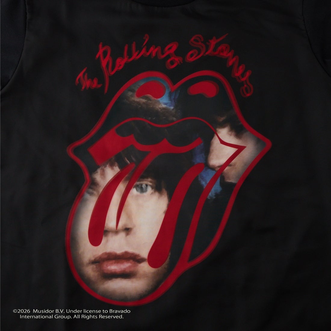 TRIPPY MIKIO ART [トリッピーミキオアート] RS LIPS ロングスリーブTシャツ [TR-158] BLACK