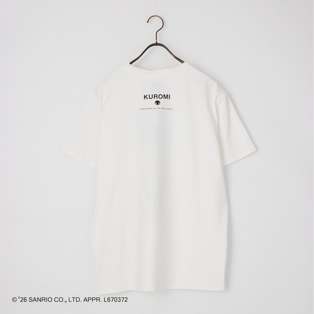 TRIPPY MIKIO ART [トリッピーミキオアート] KUROMI スプレーアートTシャツ [TR-152] WHITE