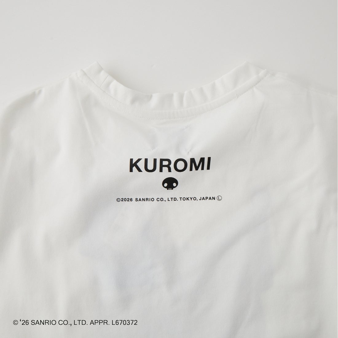 TRIPPY MIKIO ART [トリッピーミキオアート] KUROMI スプレーアートTシャツ [TR-152] WHITE
