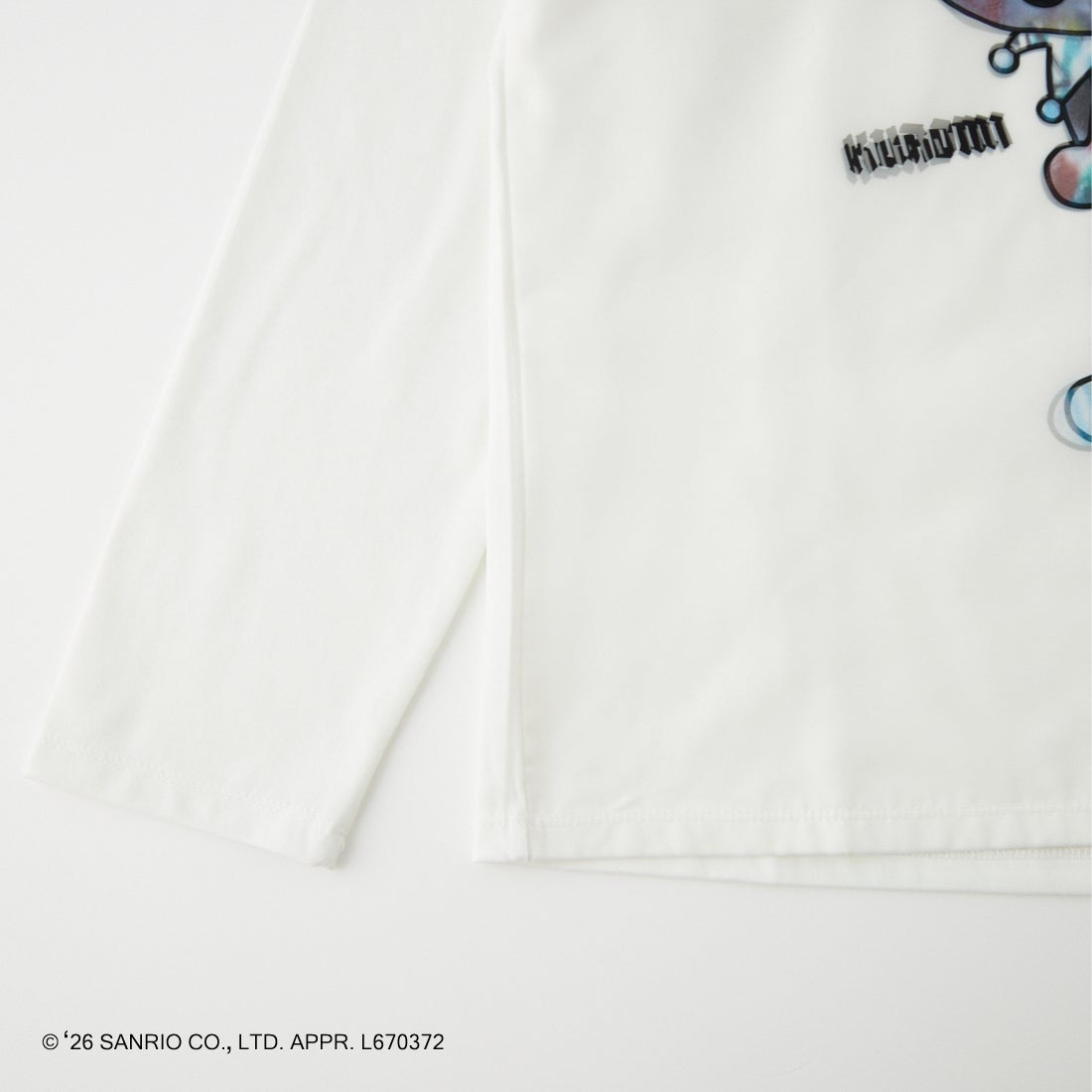 TRIPPY MIKIO ART [トリッピーミキオアート] KUROMI スプレーアートTシャツ [TR-157] WHITE