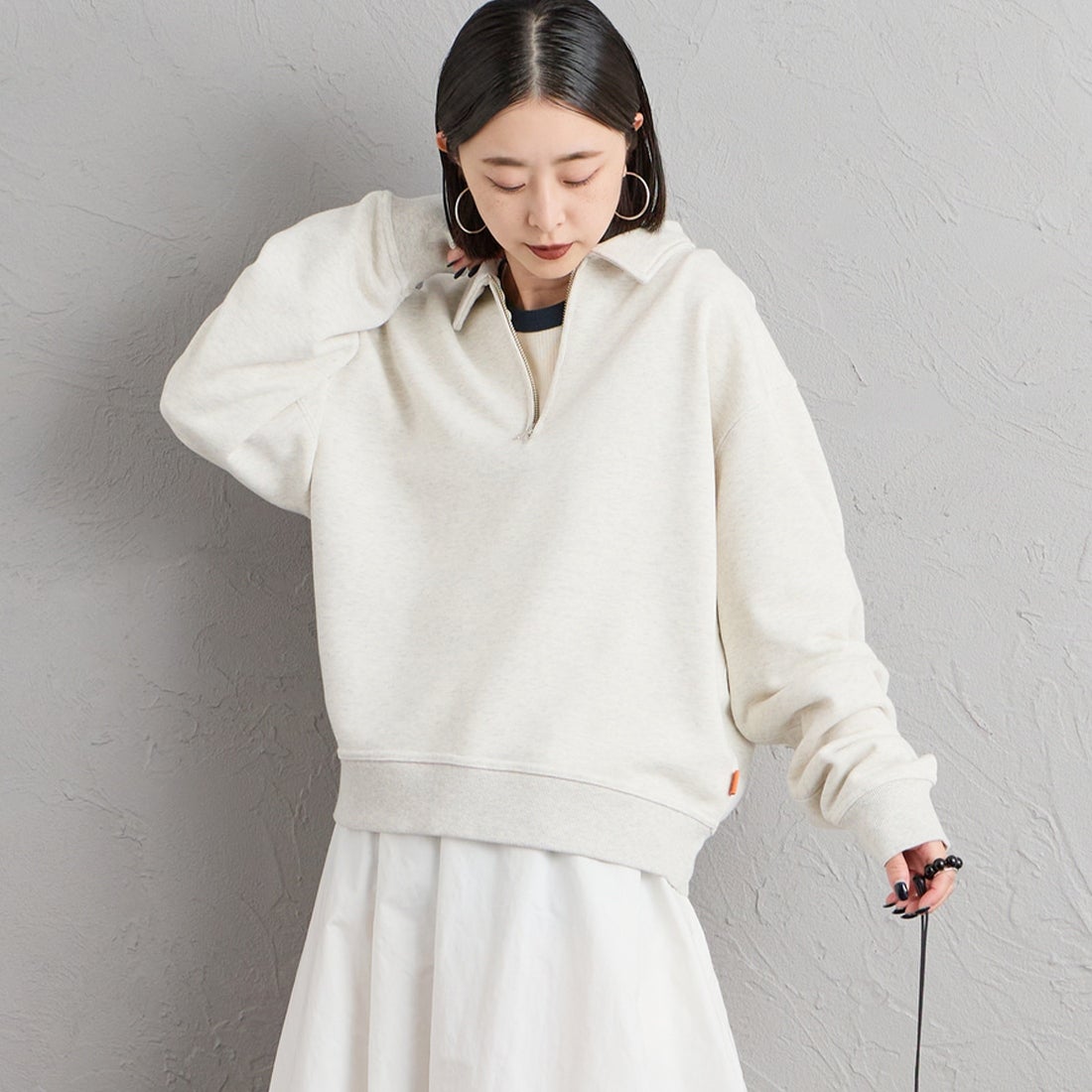 OATMEAL&&モデル身長：150cm 着用サイズ：F&&