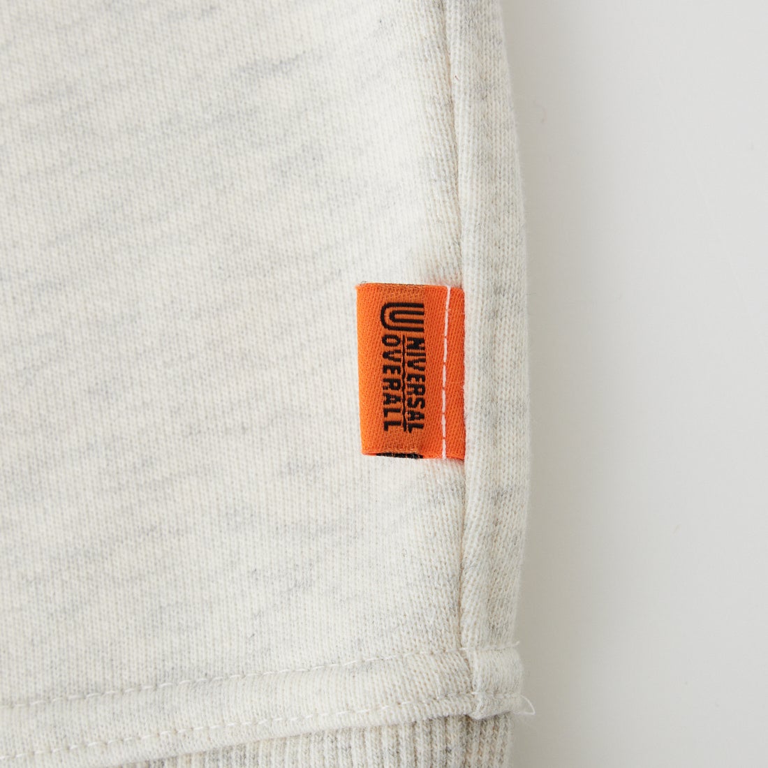 UNIVERSAL OVERALL [ユニバーサルオーバーオール] 別注 ハーフジップポロスウェット [U2632206IN-JF] OATMEAL