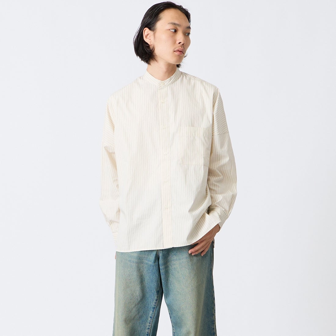 900 WHITE&&モデル身長：175cm 着用サイズ：1&&