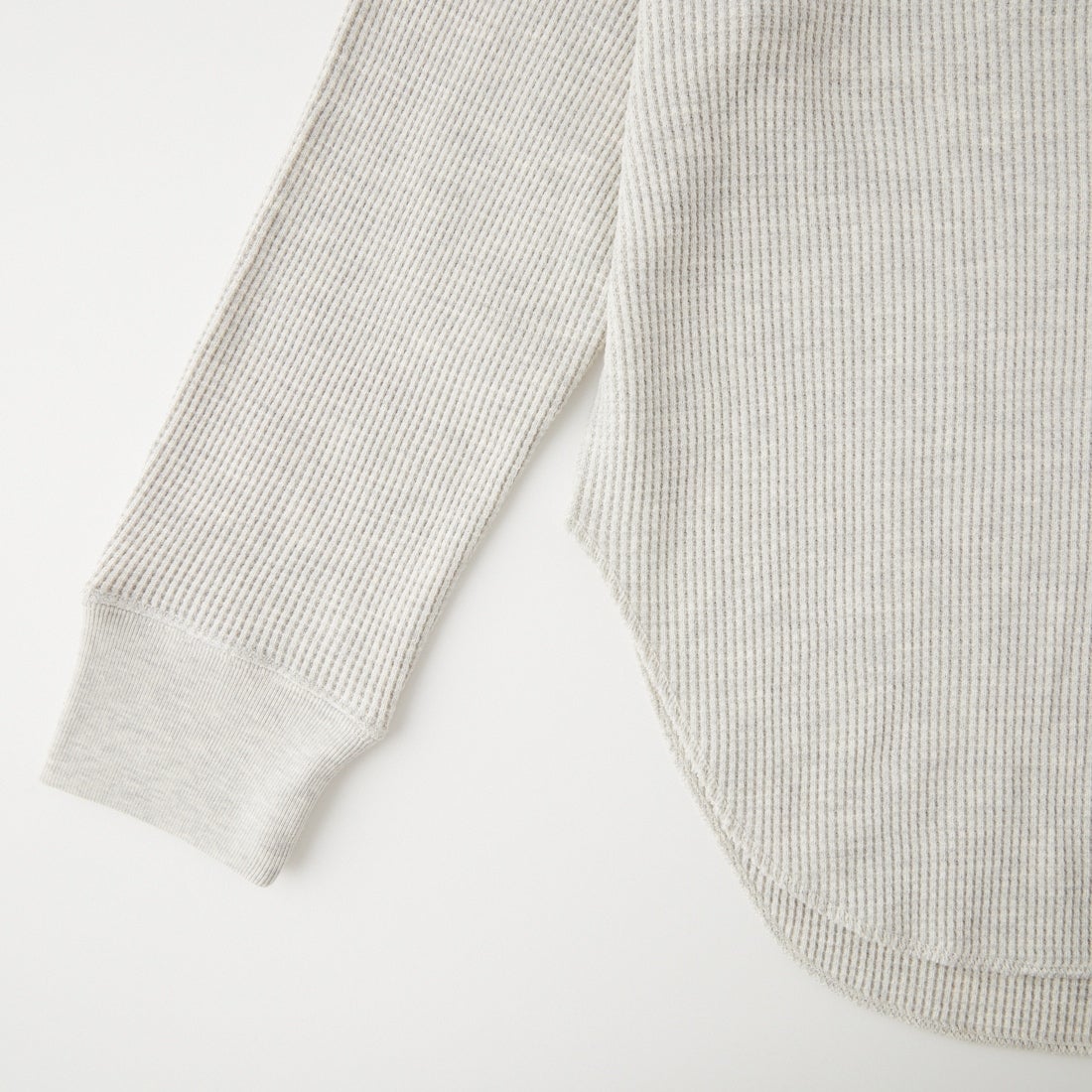 anuke [アンヌーク] ワッフルルーズヘンリーネックトップス [62620605] OML