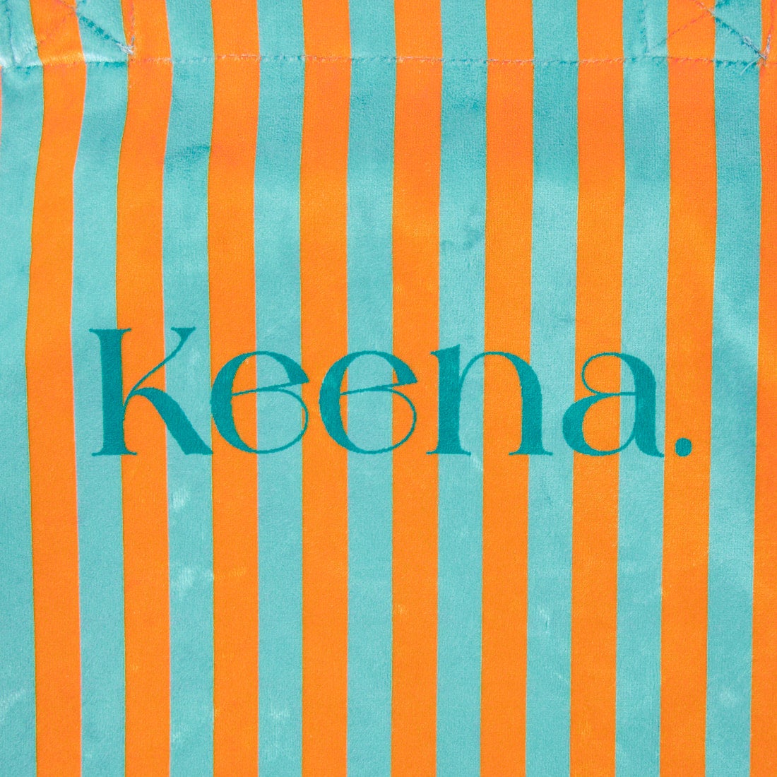 keena [キーナ] ベロアトートバッグ [SJ-26036KN] ORG STRIPE