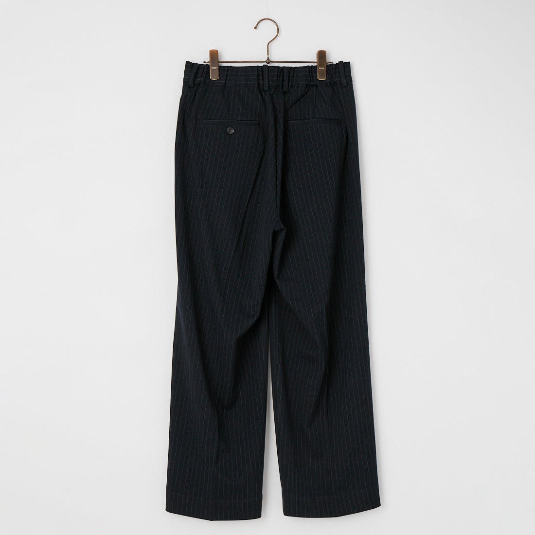 Noir Fabrik [ヌワールファブリック] ギャバジンワイドスラックス [NF-263-067] NAVY ST