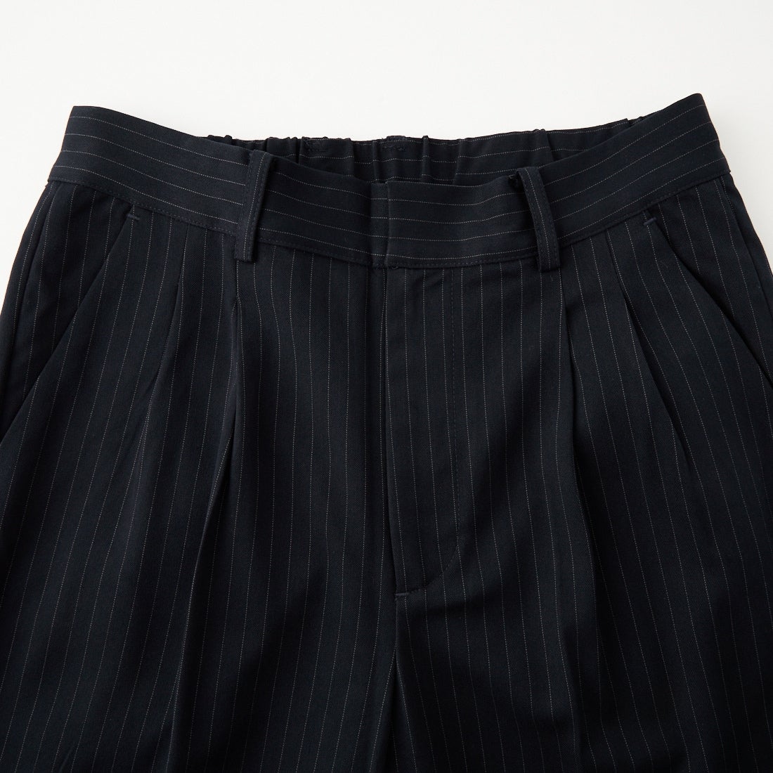 Noir Fabrik [ヌワールファブリック] ギャバジンワイドスラックス [NF-263-067] NAVY ST