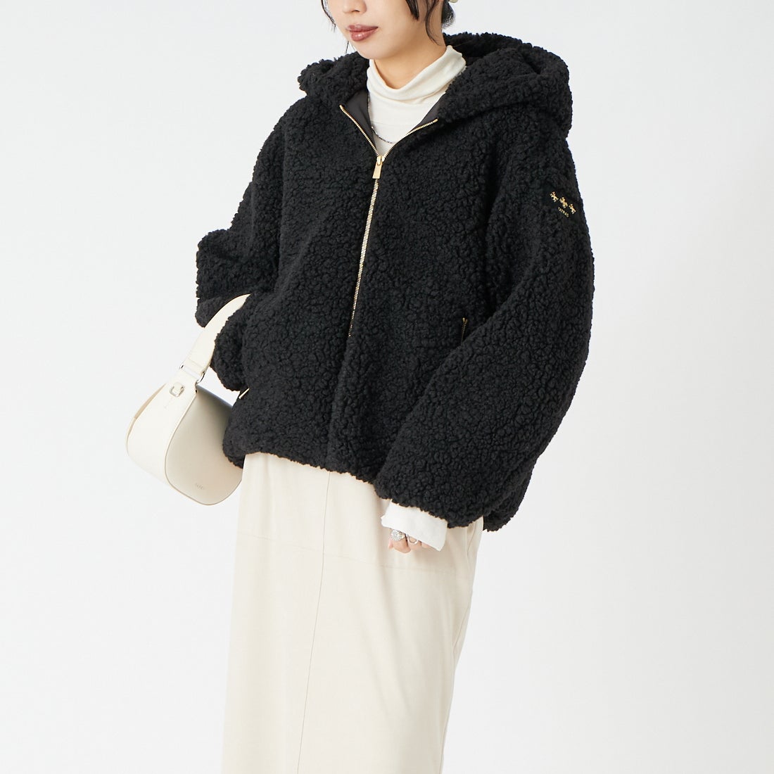 BLACK&&モデル身長：162cm 着用サイズ：1&&